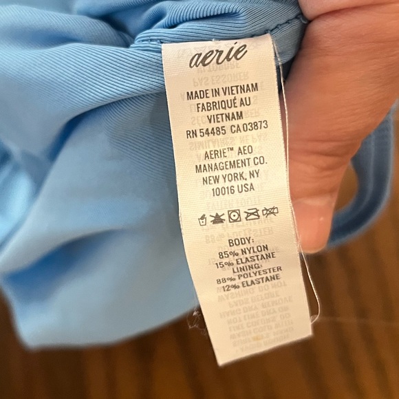 Aerie Ribbed Longline Bandeau Top Size Medium - Picture 6 of 6